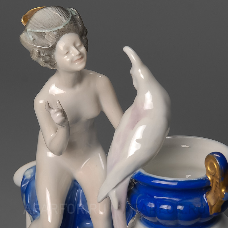 Фарфоровая статуэтка "Венера с Какаду" Rosenthal Германия