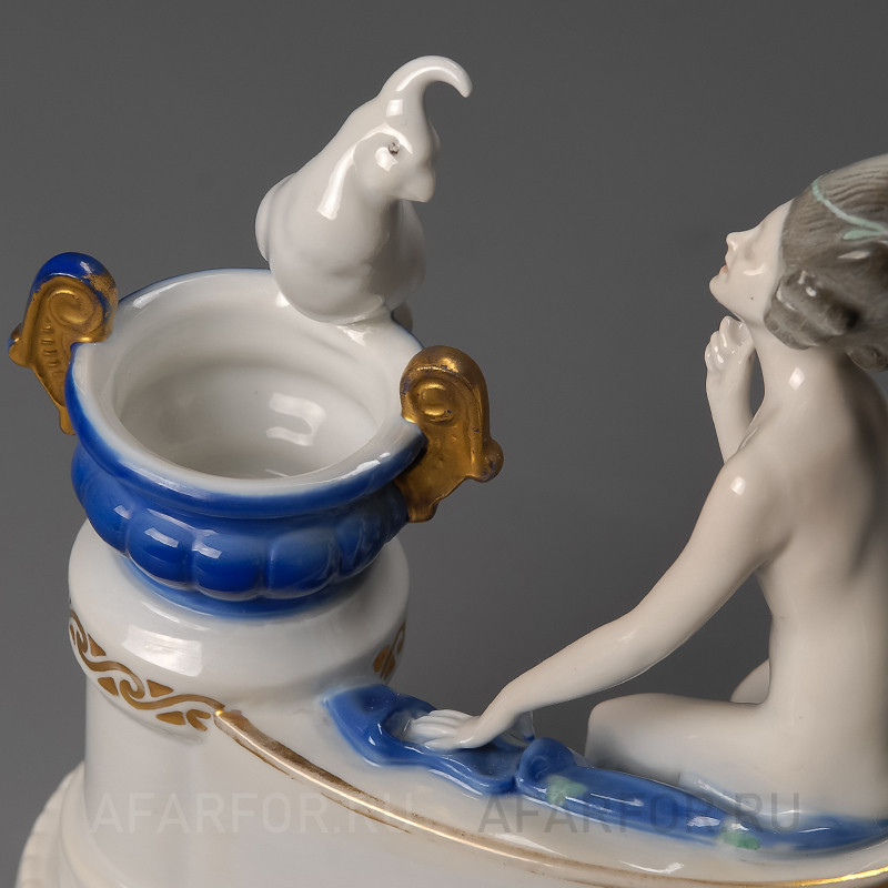 Фарфоровая статуэтка "Венера с Какаду" Rosenthal Германия