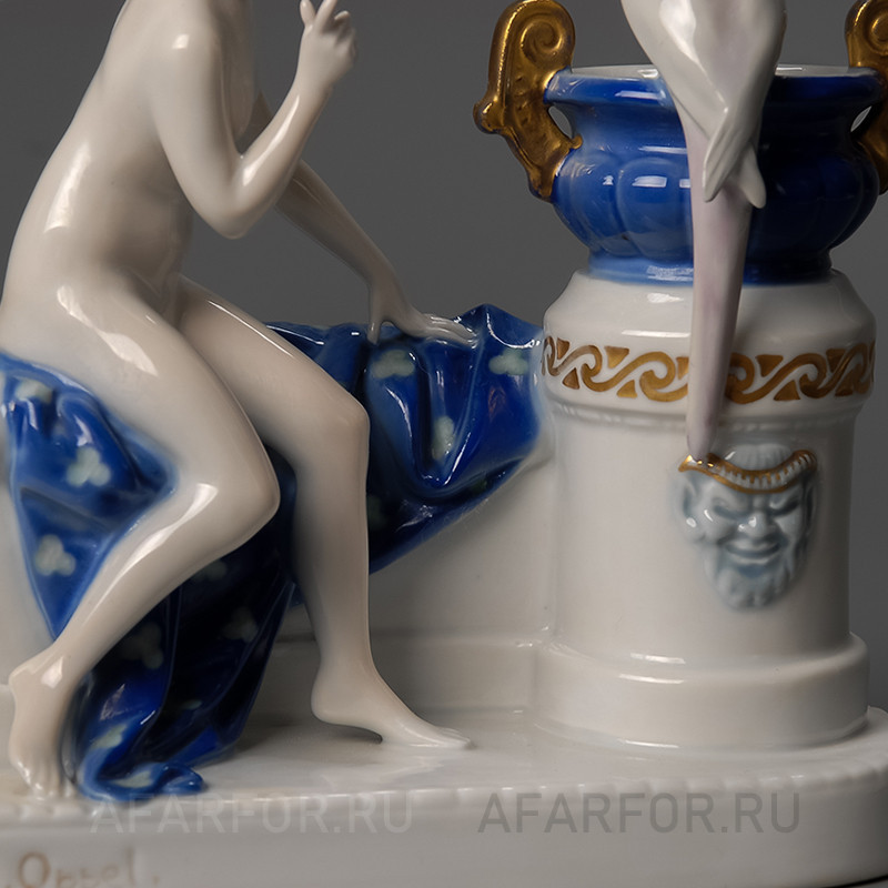 Фарфоровая статуэтка "Венера с Какаду" Rosenthal Германия