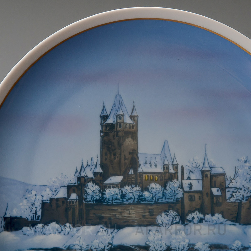 Декоративная тарелка "Рождество 1976" Rosenthal Германия
