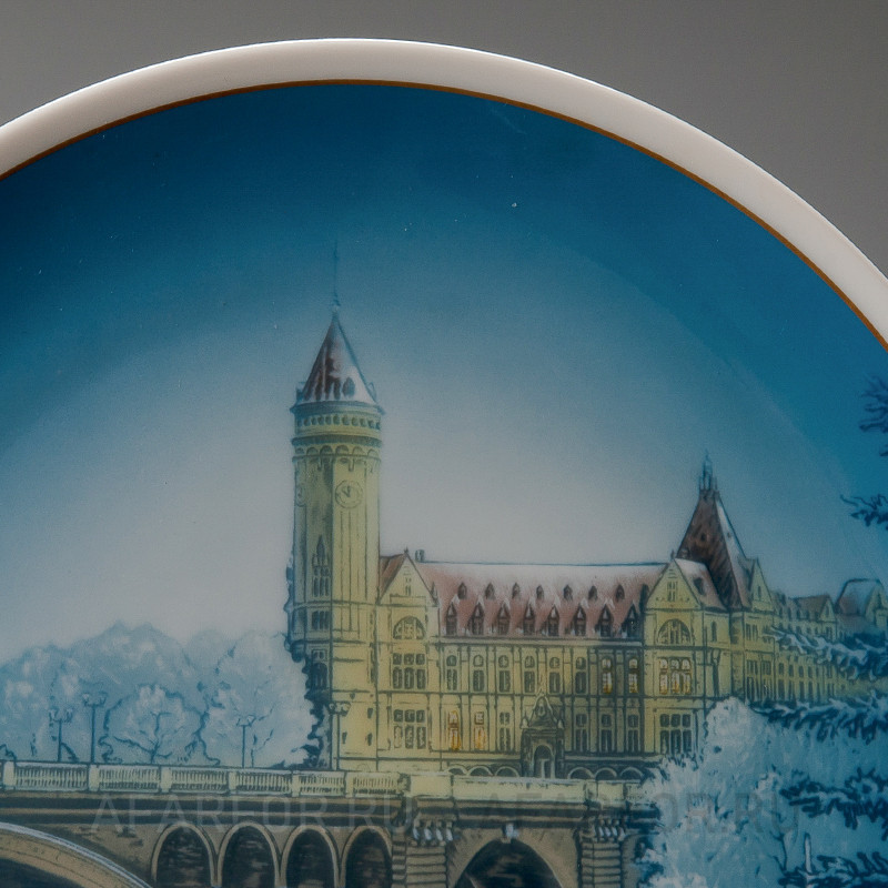 Декоративная тарелка "Рождество 1979" Rosenthal Германия