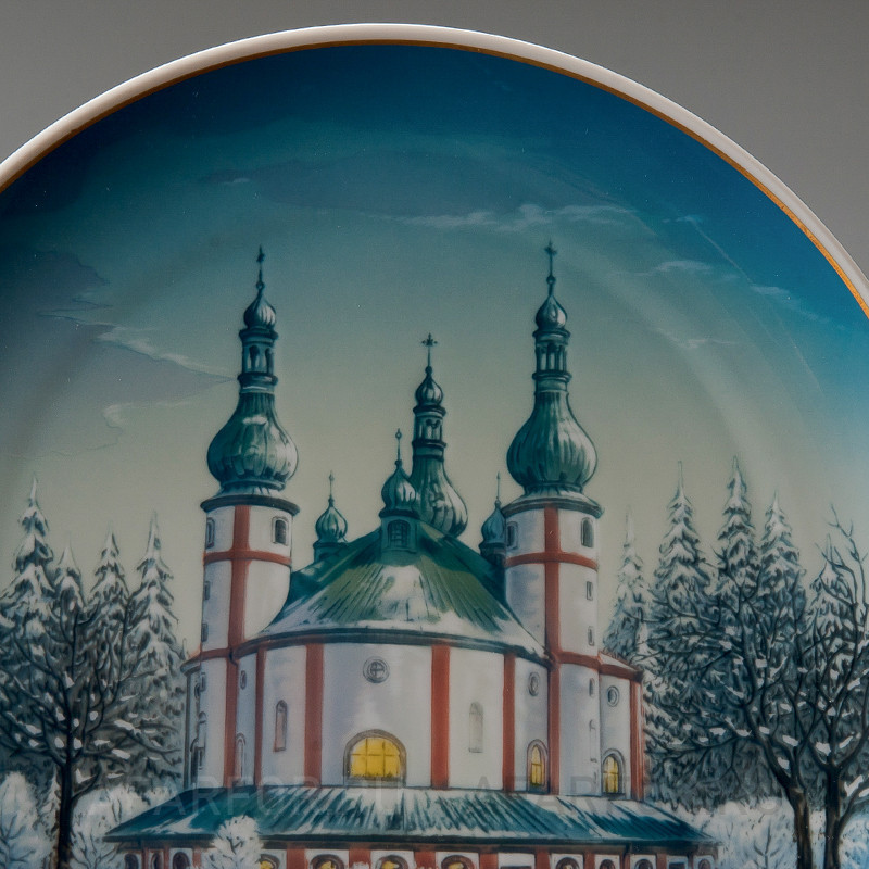 Декоративная тарелка "Рождество 1988" Rosenthal Германия