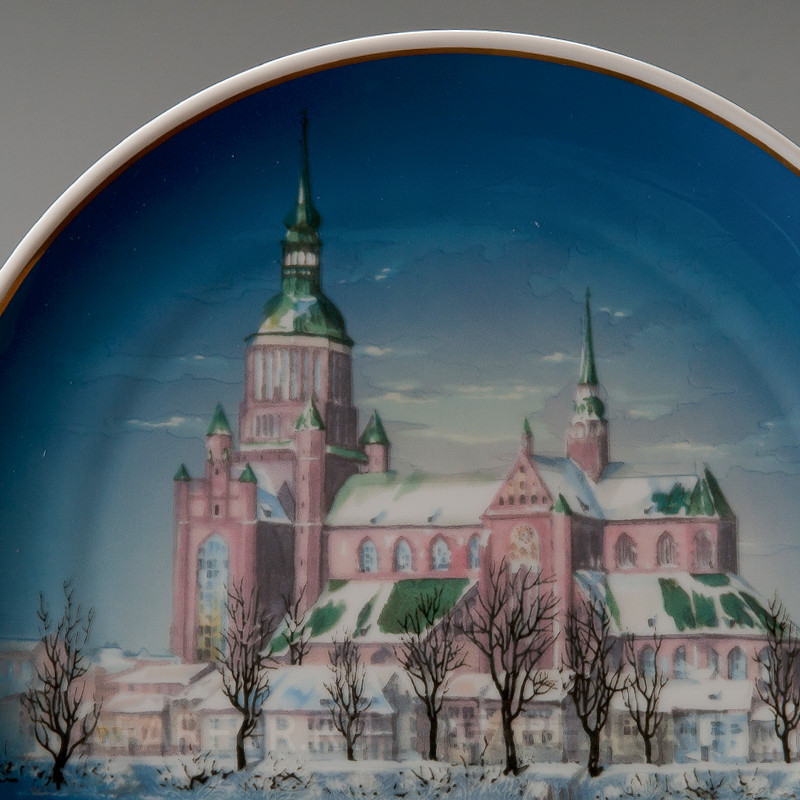 Декоративная тарелка "Рождество 1994" Rosenthal Германия