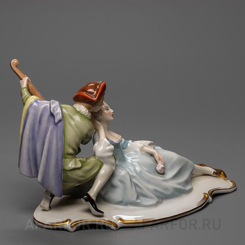 Фарфоровая статуэтка "Мелодия любви. Он и Она" Rosenthal Германия