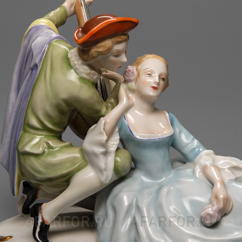 Фарфоровая статуэтка "Мелодия любви. Он и Она" Rosenthal Германия