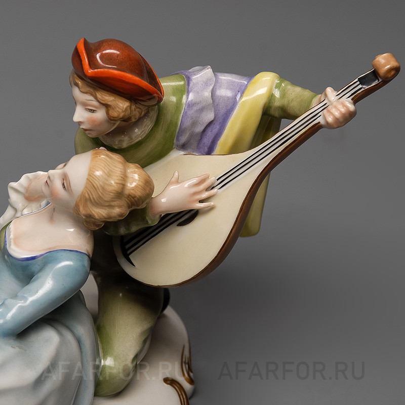 Фарфоровая статуэтка "Мелодия любви. Он и Она" Rosenthal Германия