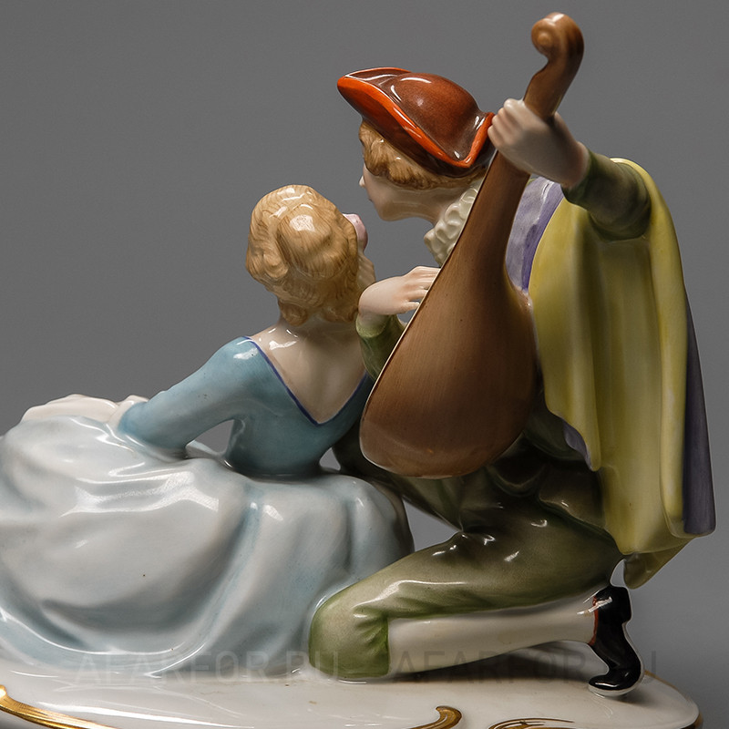Фарфоровая статуэтка "Мелодия любви. Он и Она" Rosenthal Германия