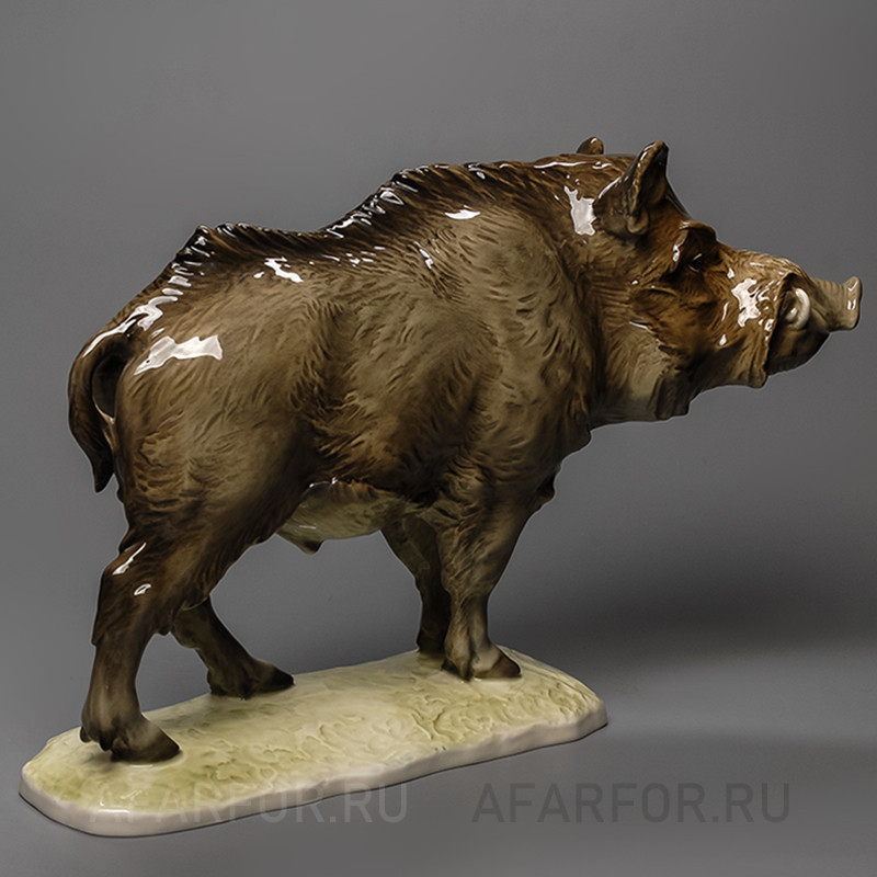 Фарфоровая статуэтка "Кабан" Hutschenreuther Германия