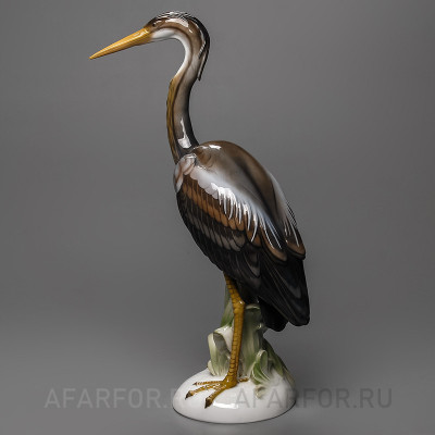 Фарфоровая статуэтка "Цапля" Rosenthal Германия