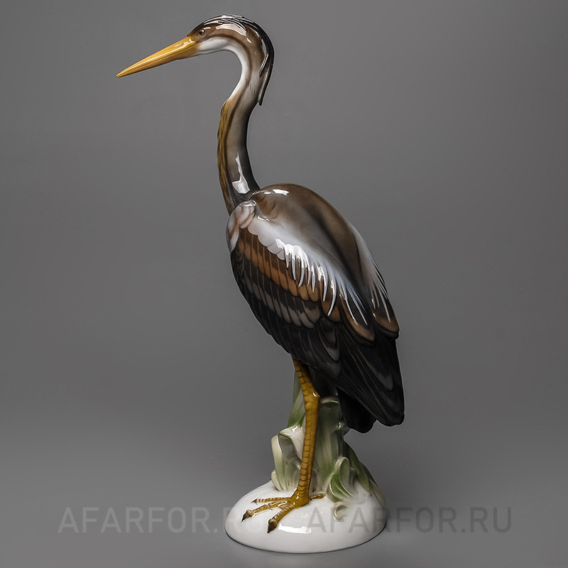 Фарфоровая статуэтка "Цапля" Rosenthal Германия