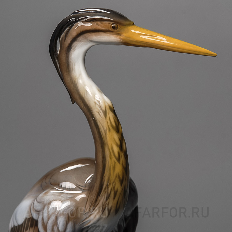 Фарфоровая статуэтка "Цапля" Rosenthal Германия