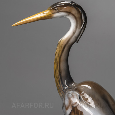 Фарфоровая статуэтка "Цапля" Rosenthal Германия