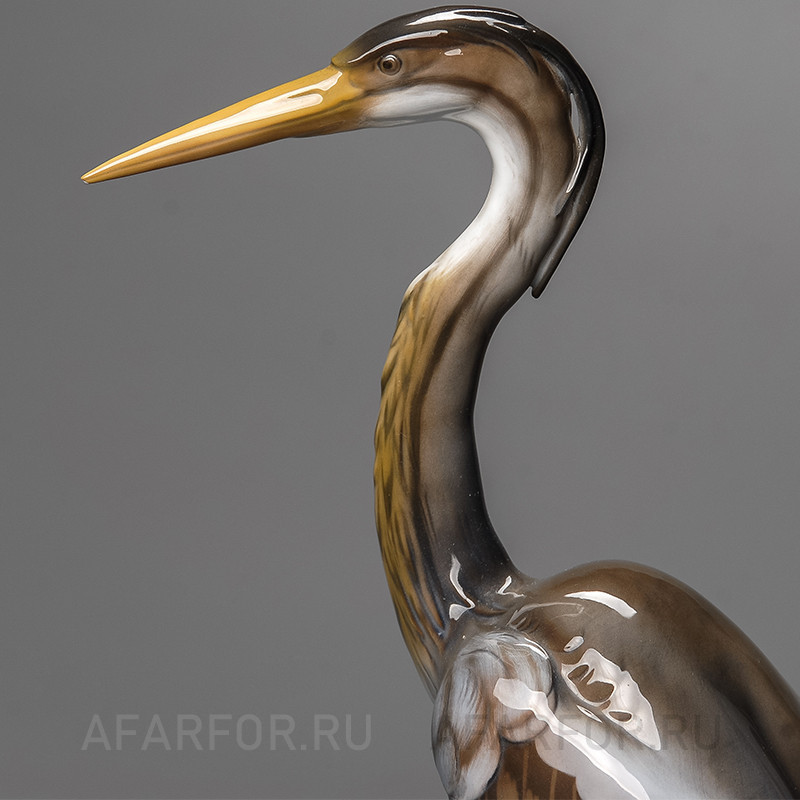 Фарфоровая статуэтка "Цапля" Rosenthal Германия