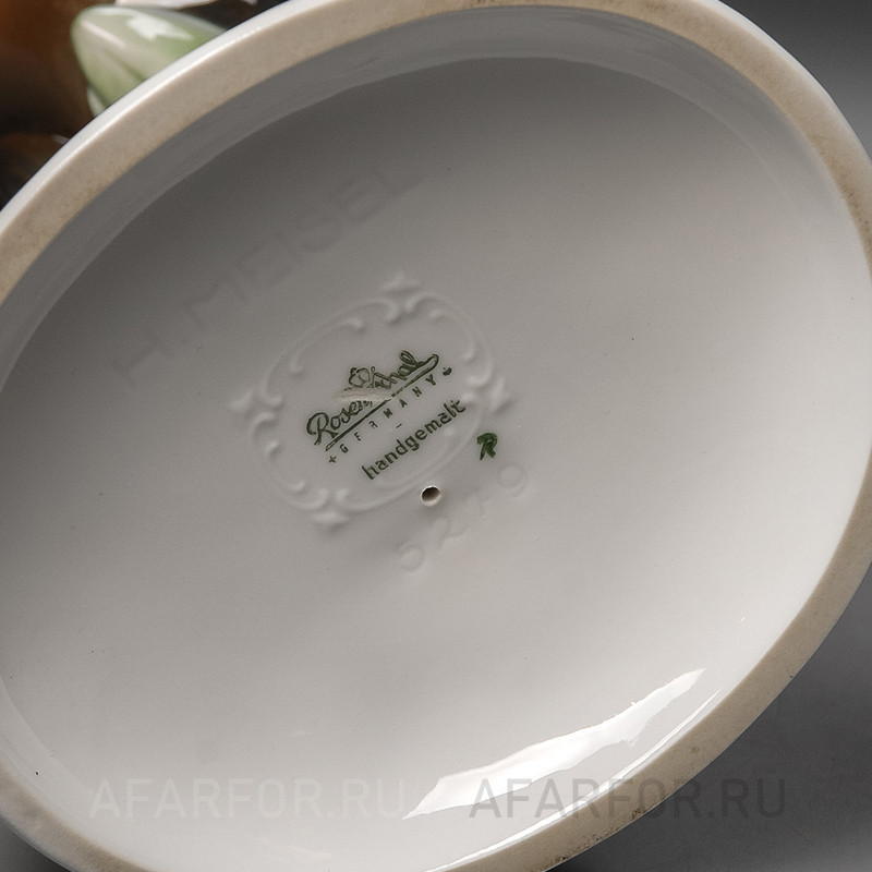 Фарфоровая статуэтка "Цапля" Rosenthal Германия