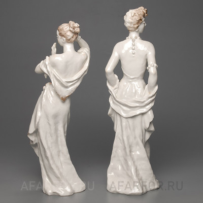 Фарфоровые статуэтки "Красотки. Разговор" Rosenthal Германия (фото №32318)