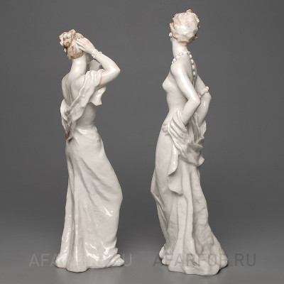 Фарфоровые статуэтки "Красотки. Разговор" Rosenthal Германия (фото №32319)