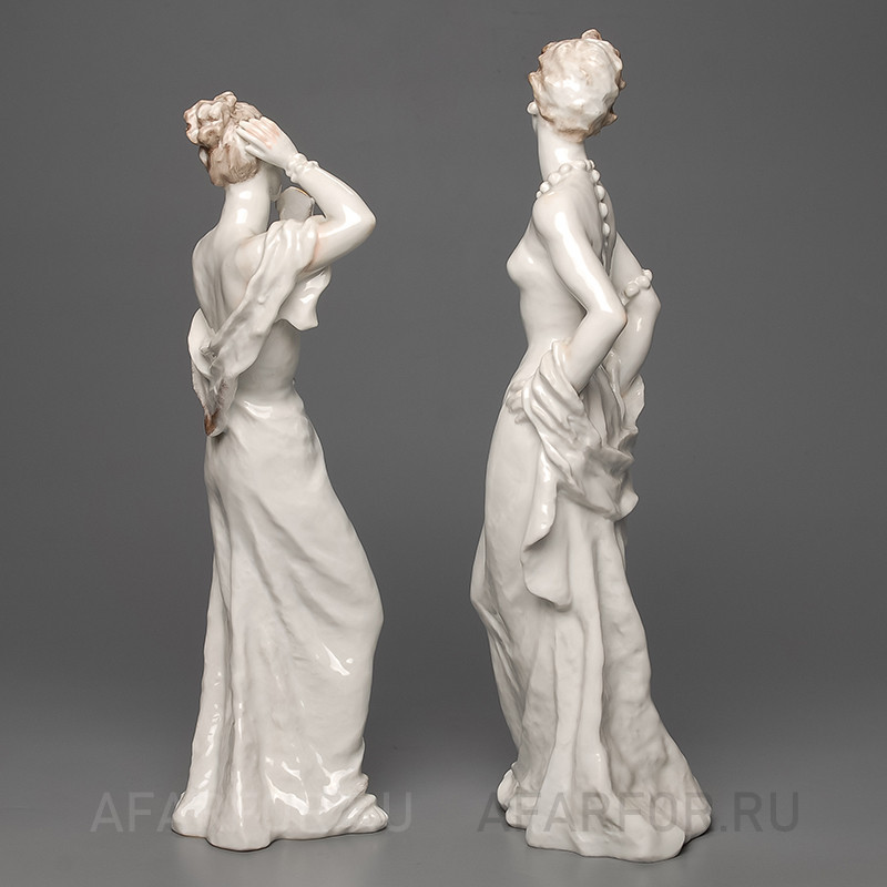Фарфоровые статуэтки "Красотки. Разговор" Rosenthal Германия