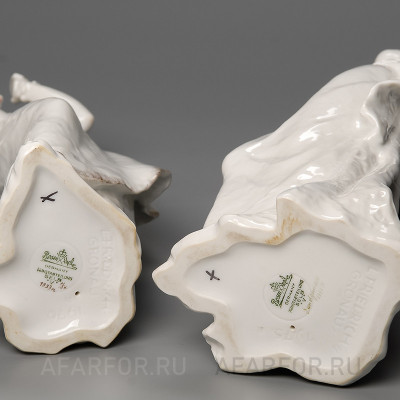 Фарфоровые статуэтки "Красотки. Разговор" Rosenthal Германия (фото №32329)