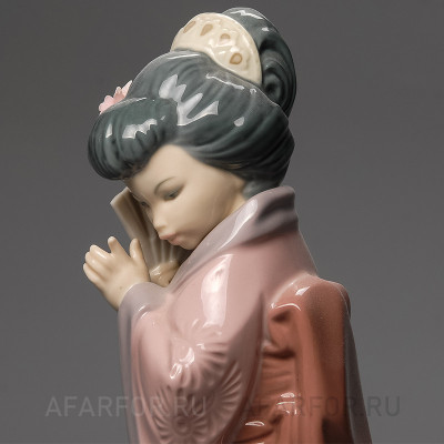 Фарфоровые статуэтки "Гейши. Восточные дамы" Lladro Испания (фото №32551)