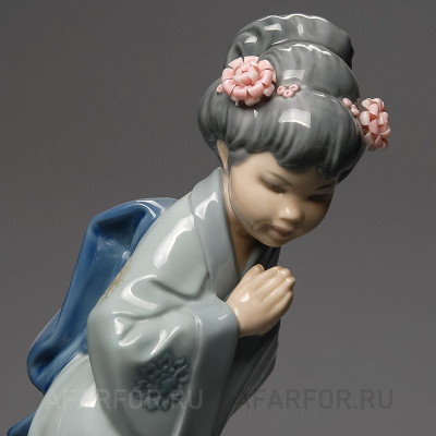 Фарфоровые статуэтки "Гейши. Восточные дамы" Lladro Испания (фото №32552)