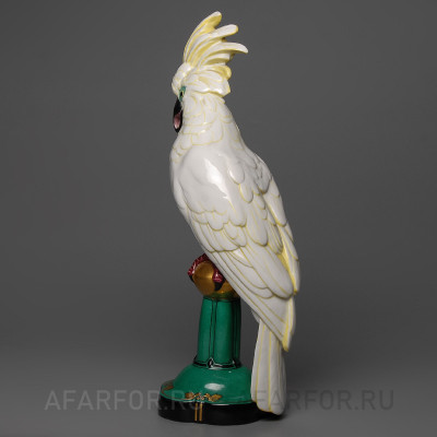 Фарфоровая статуэтка "Попугай Какаду" Hutschenreuther Германия (фото №32662)