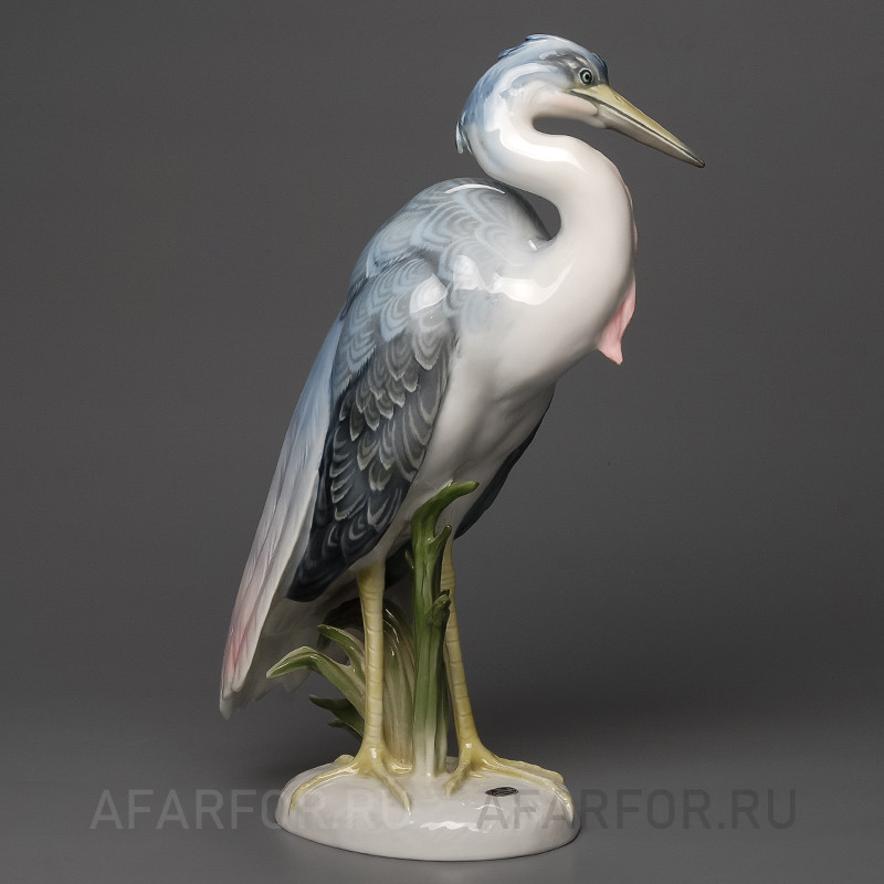 Фарфоровая статуэтка "Цапля" Rosenthal Германия
