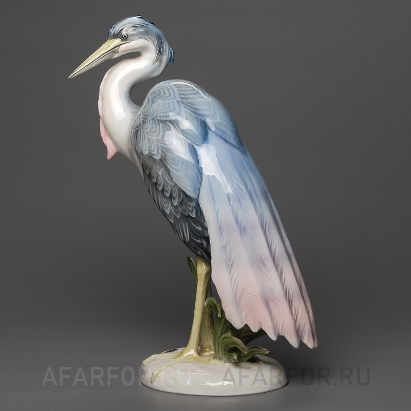 Фарфоровая статуэтка "Цапля" Rosenthal Германия