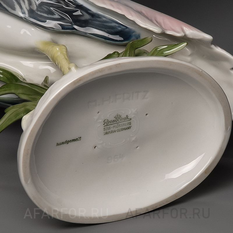 Фарфоровая статуэтка "Цапля" Rosenthal Германия