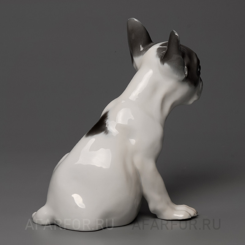 Фарфоровая статуэтка "Французский Бульдог" Rosenthal Германия