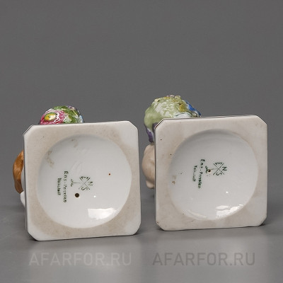 Фарфоровые статуэтки "Дети с цветами" Karl Ens Германия (фото №33902)