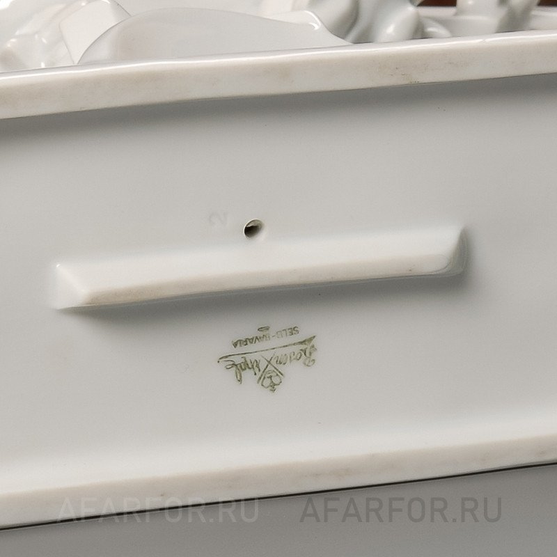 Фарфоровая статуэтка "Погоня. Бегущие борзые" Rosenthal Германия