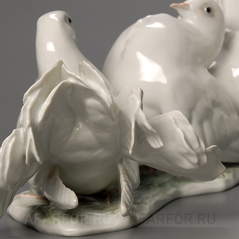 Фарфоровая статуэтка "Пара голубей" Rosenthal Германия