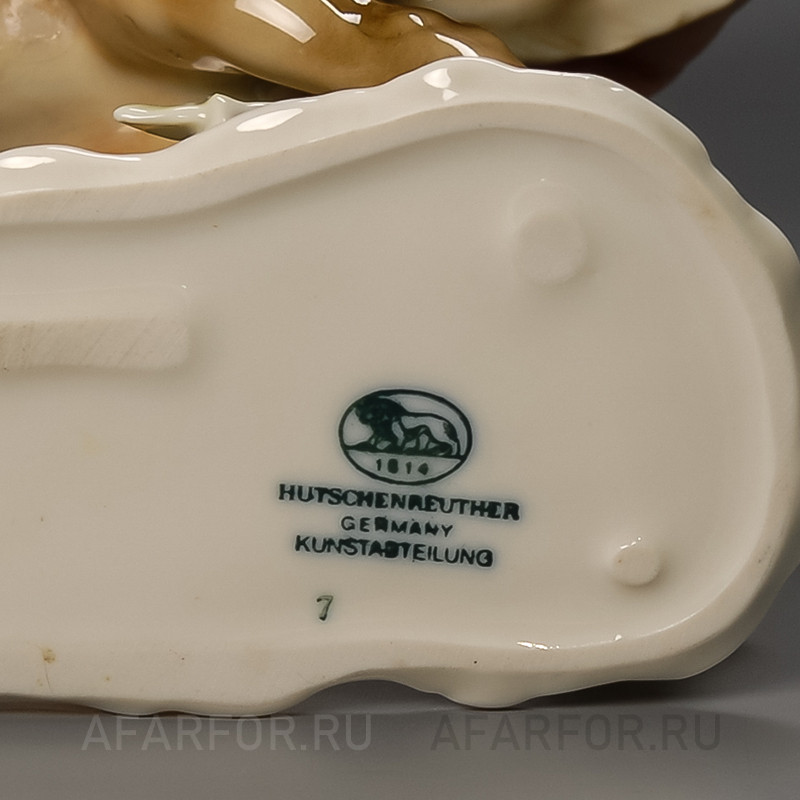 Фарфоровая статуэтка "Ретивый жеребёнок" Hutschenreuther Германия