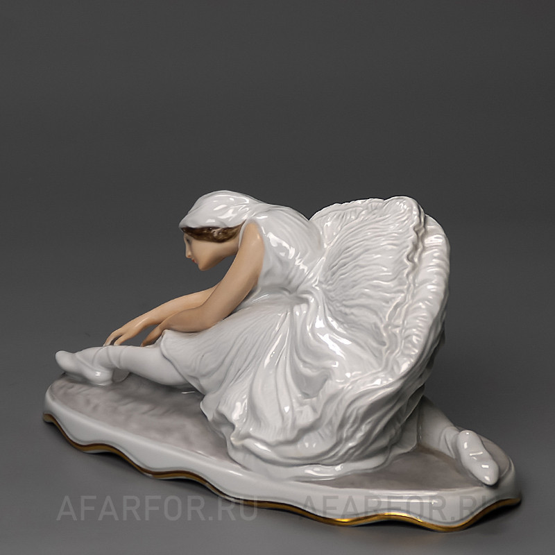 Фарфоровая статуэтка "Умирающий лебедь. Анна Павлова" Rosenthal Германия