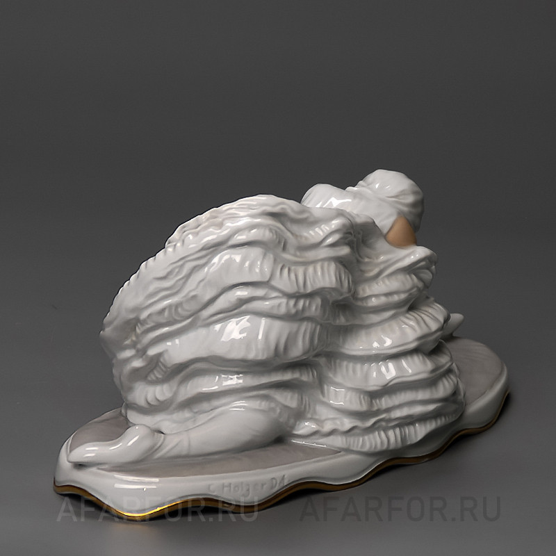 Фарфоровая статуэтка "Умирающий лебедь. Анна Павлова" Rosenthal Германия