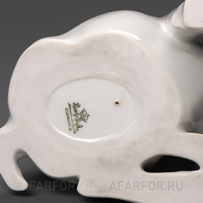 Фарфоровая статуэтка "Французский бульдог" Rosenthal Германия