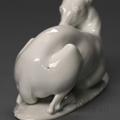 Фарфоровая статуэтка "Левретка" Rosenthal Германия (фото №35080)