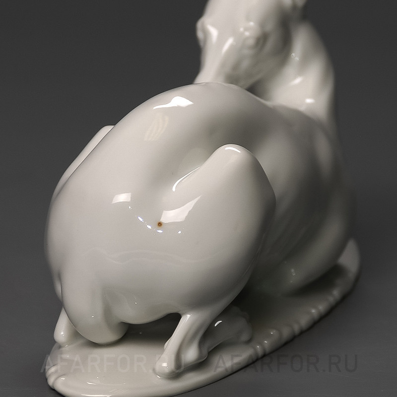 Фарфоровая статуэтка "Левретка" Rosenthal Германия