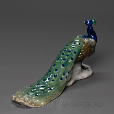 Фарфоровая статуэтка "Павлин" Karl Ens Германия (арт. 1178-3, фото №35143)