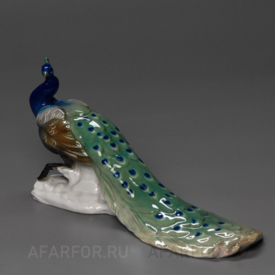 Фарфоровая статуэтка "Павлин" Karl Ens Германия (арт. 1178-3, фото №35144)