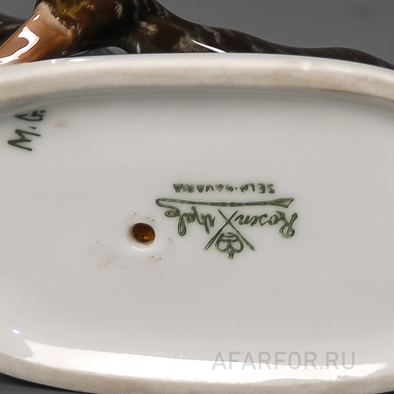 Фарфоровая статуэтка "Кряквы. Утка и Селезень" Rosenthal Германия