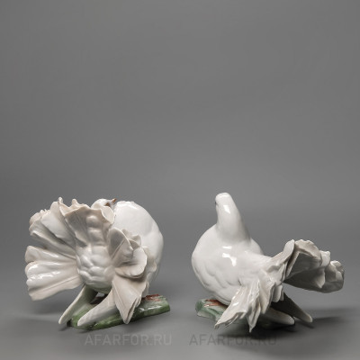 Фарфоровые статуэтки "Два голубя" Rosenthal Германия (фото №35730)