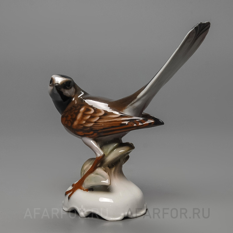 Фарфоровая статуэтка "Трясогузка" Rosenthal Германия