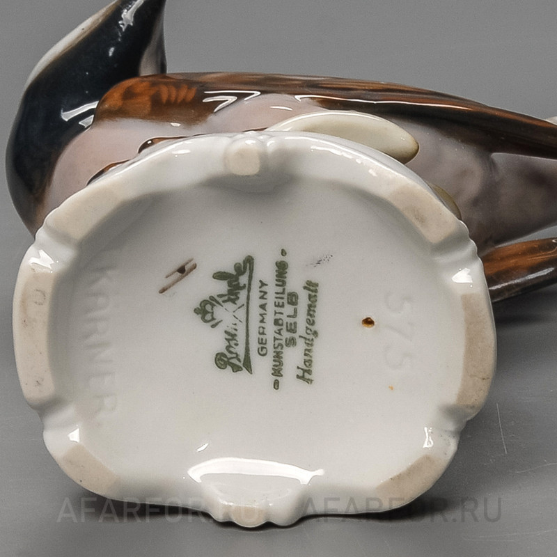 Фарфоровая статуэтка "Трясогузка" Rosenthal Германия