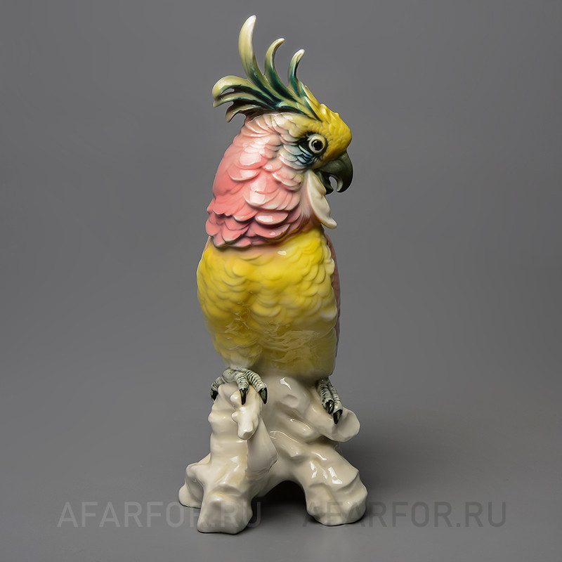 Фарфоровая статуэтка «Попугаи Какаду» Karl Ens Германия