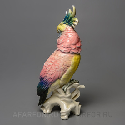 Фарфоровая статуэтка "Попугаи Какаду" Karl Ens Германия (фото №36493)
