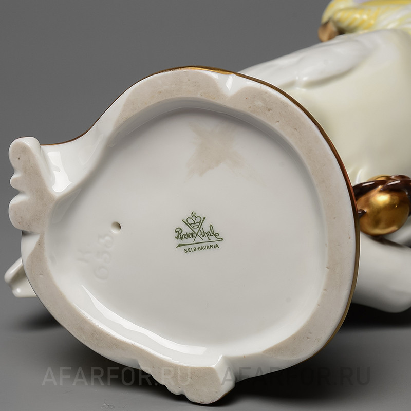 Фарфоровая статуэтка «Попугай Какаду» Rosenthal Германия