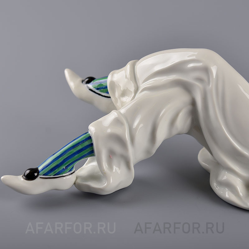 Фарфоровая статуэтка «Пьеро отдыхает» Rosenthal Германия