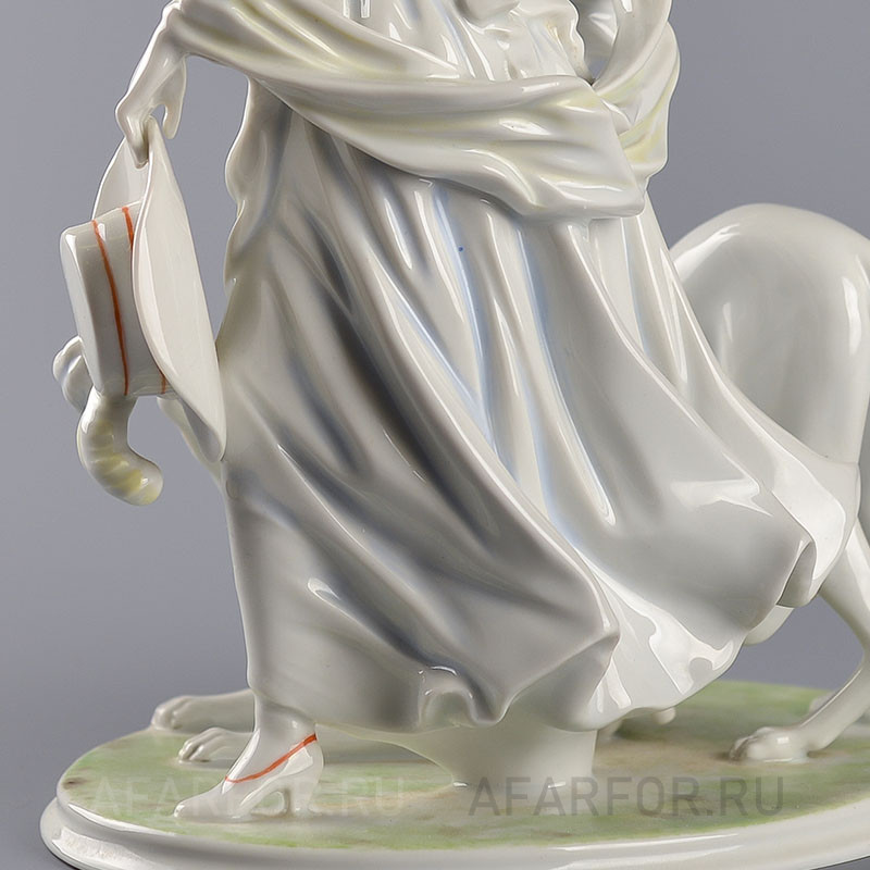 Фарфоровая статуэтка «Игра. Девушка и борзая» Rosenthal Германия