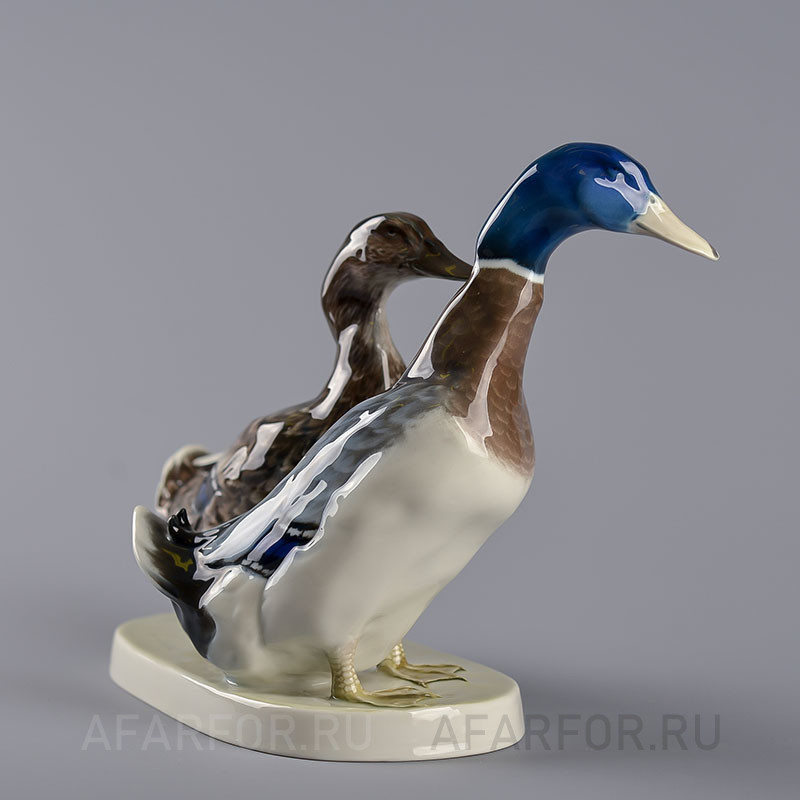 Фарфоровая статуэтка «Утка и Селезень» Rosenthal Германия